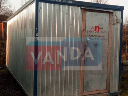 Б/У блок контейнер с тамбуром